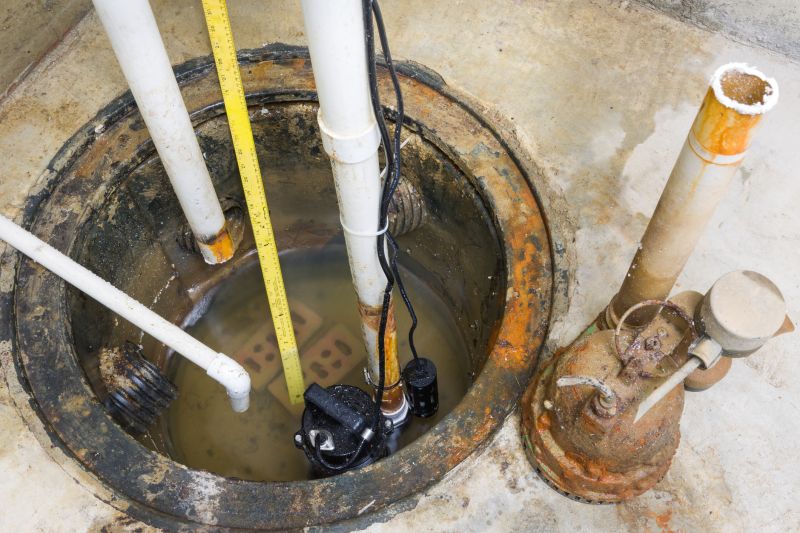 Basement Waterproofing with Sump Pump